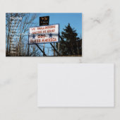 アメリカの売り物？名刺 名刺 (正面/裏面)