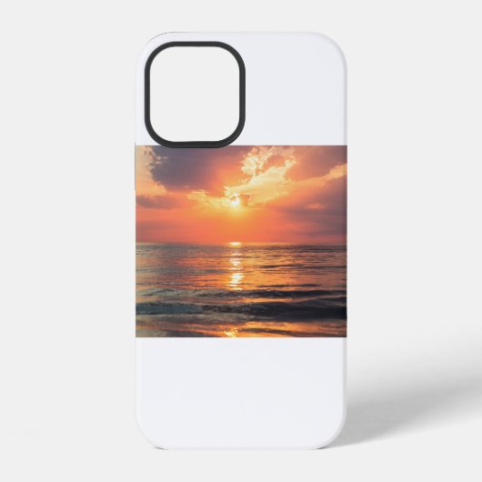 アメリカの夕日 (30) iPhoneケース (裏面)