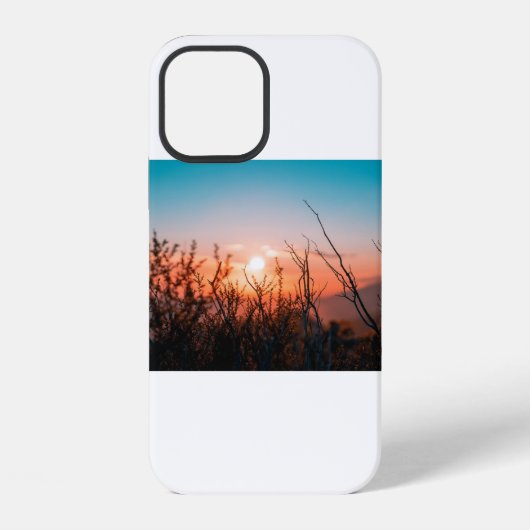 アメリカの夕日 (51) iPhoneケース (裏面)