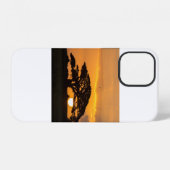 アメリカの夕焼け (73) iPhoneケース (裏面横)