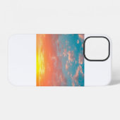 アメリカの夕焼け (74) iPhoneケース (裏面横)