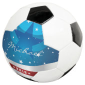 アメリカの夜空 – アメリカ国旗 サッカーボール (3/4)