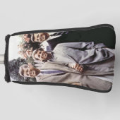 アメリカの大統領ジョン・ケネディとロバートとテッド ゴルフヘッドカバー (正面)