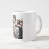 アメリカの大統領ジョン・ケネディとロバートとテッド ジャンボコーヒーマグカップ (正面右)