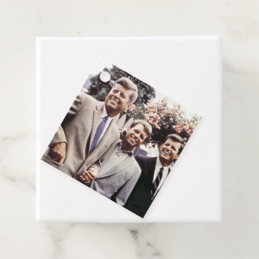 アメリカの大統領ジョン・ケネディとロバートとテッド フェイバータグ (インサイチュ)