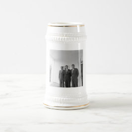 アメリカの大統領ジョン・ケネディ & ブラザーズ、キャメロット ビールジョッキ