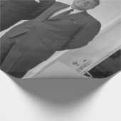 アメリカの大統領ジョン・ケネディ & ブラザーズ、キャメロット ラッピングペーパー (角)