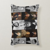 アメリカの大統領プラスHamiltonとFranklin歴史 アクセントクッション (正面(垂直))