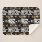 アメリカの大統領プラスHamiltonとFranklin歴史 シェルパブランケット (正面(横))