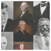 アメリカの大統領プラスHamiltonとFranklin歴史 ファブリック (見本)