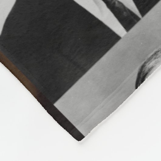 アメリカの大統領プラスHamiltonとFranklin歴史 フリースブランケット (角)