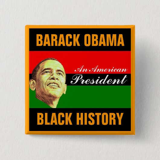 アメリカの大統領 缶バッジ (正面)