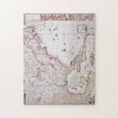 アメリカの大英帝国の地図 ジグソーパズル (縦)