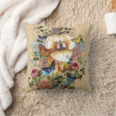 アメリカの天使チャウ枕がファブリックを選ぶ クッション (ブランケット)