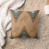 アメリカの天然パターン クッション (ブランケット)