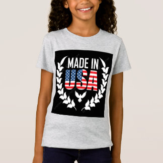 アメリカの女の子 Tシャツ