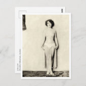 アメリカの女優、ドロシー・セバスチャン ポストカード (正面/裏面)