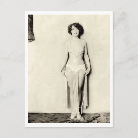 アメリカの女優、ドロシー・セバスチャン ポストカード (正面)