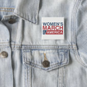 アメリカの女性の3月 缶バッジ (インサイチュ)