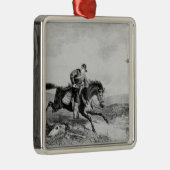 アメリカの子馬明白の メタルオーナメント (右)