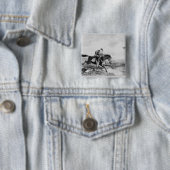 アメリカの子馬明白の 缶バッジ (インサイチュ)