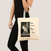 アメリカの家系歴の系図学のバッグ トートバッグ (正面(商品))