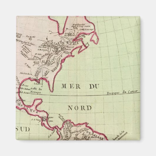 アメリカの川と山 マグネット (正面)