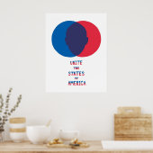 アメリカの州を統一する ポスター (キッチン)