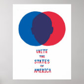 アメリカの州を統一する ポスター (正面)