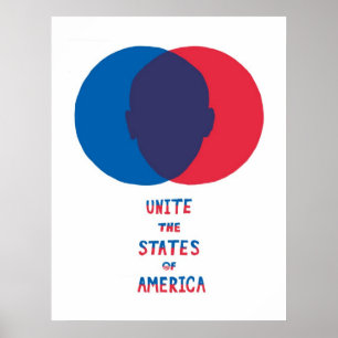 アメリカの州を統一する ポスター