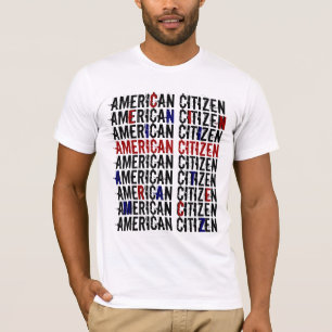 アメリカの市民のアメリカ人の市民 Tシャツ