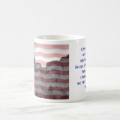 アメリカの市民権の旗のマグ コーヒーマグカップ (中央)