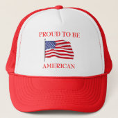 アメリカの帽子があること誇りを持った キャップ (正面)