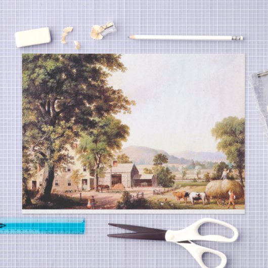 アメリカの干し草にする国の農家のティッシュペーパー 薄葉紙 (クラフト)