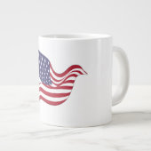 アメリカの平和の鳩 ジャンボコーヒーマグカップ (正面右)