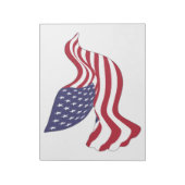 アメリカの平和鳩 ノートパッド (回転)