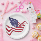アメリカの平和鳩 ペーパープレート (パーティー)
