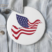 アメリカの平和鳩 缶バッジ (インサイチュ)