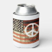 アメリカの平和！ 缶クーラー (缶正面)