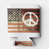 アメリカの平和！ 缶クーラー (裏面)