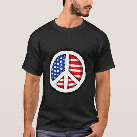 アメリカの平和 Tシャツ (正面)