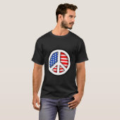 アメリカの平和 Tシャツ (正面フル)