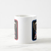 アメリカの強さの鷲 250周年 愛国 コーヒーマグカップ (中央)