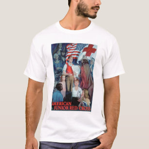 アメリカの後輩の赤十字(US00335) Tシャツ
