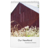 アメリカの心臓地帯の農場の写真撮影 カレンダー (カバー)