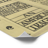 アメリカの悲劇（1926年）のダストジャケット ポスター (角)