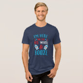 アメリカの愛とお酒が大好きな人へ トライブレンドTシャツ (正面全面)