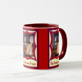 アメリカの愛国心が強いの自由の鐘 マグカップ (正面右)