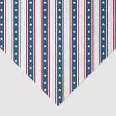 アメリカの愛国心が強い星条旗パターン 薄葉紙 (詳細)