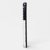 アメリカの愛国心が強くグランジな旗 Case-Mate iPhoneケース (裏面/左)